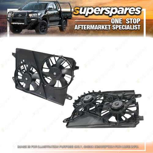 Superspares Radiator And A/C Condenser Fan for Chrysler 300C 11/2005-ONWARDS