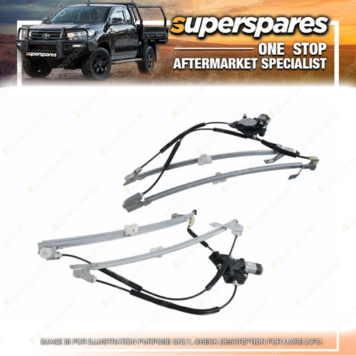 Right Front Electric Window Regulator With Motor for Chrysler Voyager GS