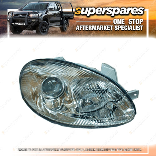 Superspares Headlight Right for Daewoo Leganza 08 / 1997-01 / 2002