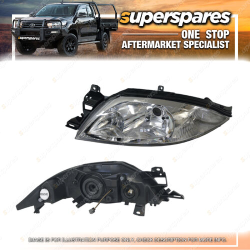 LH Chrome Headlight for Ford Falcon AU SERIES 1 3 Will Not Fit for Fairlane