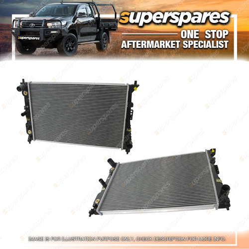 Radiator for Ford Falcon FG No Oil Cooler Can Use External Oil Cooler 