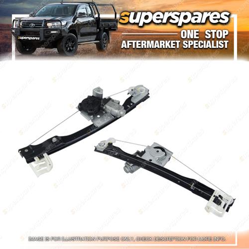 Left Rear Electric Window Regulator With Motor for Ford Falcon FG