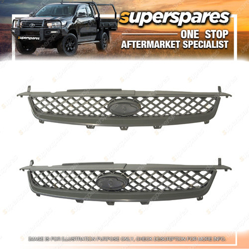 1 piece Superspares Front Grille for Ford Fiesta WQ 01/2006-12/2008
