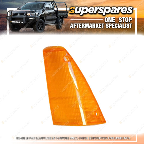 Superspares Left Blinker Lens for Ford Laser KA Lens Only 03/1981-02/1983