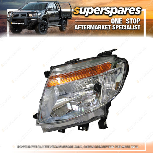 Superspares Left Headlight for Ford Ranger PX Style 1 09/2011-05/2015