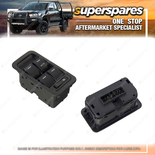 Right Front Main Window Switch for Ford Territory SX - SZ Illuminated