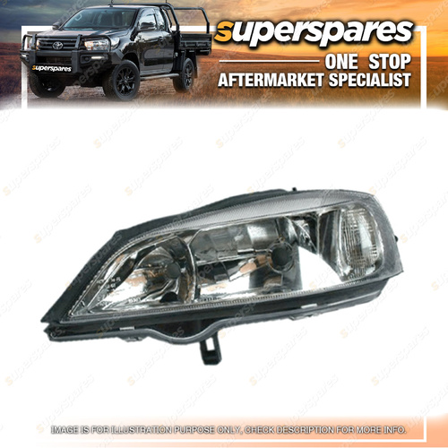 Superspares Left Headlight for Holden Astra TS Style 2 09/1998-05/2006