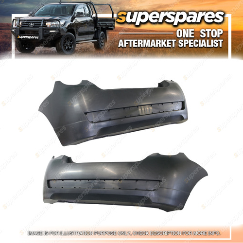 Rear Bumper Bar Cover for Holden Barina Hatchback TK SERIES 2 06/2008-09/2012