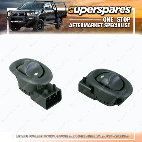 LH OR RH Rear Window Switch for Holden Commodore VT - VZ 09/1997-07/2006