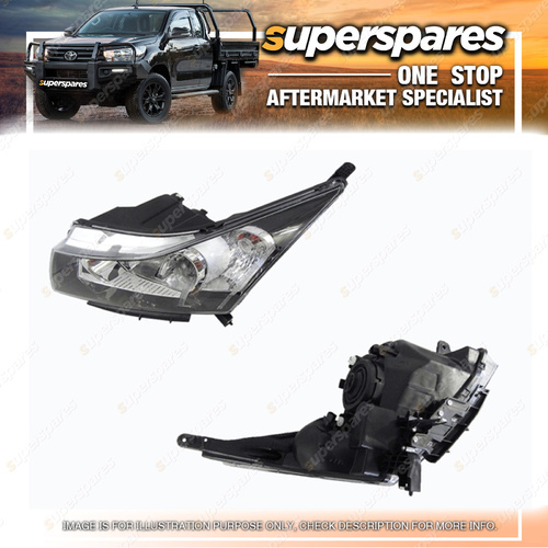 Superspares Left Hand Side Headlight for Holden Cruze JG 05/2009-02/2011