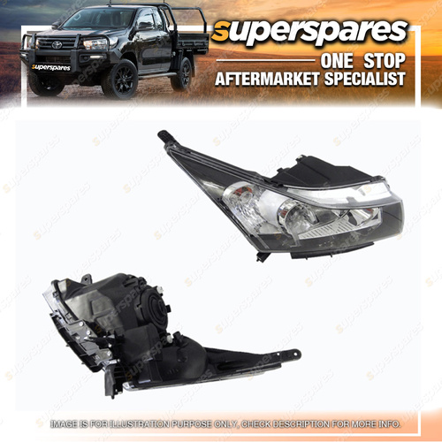 Superspares Head Light Right Hand Side for Holden Cruze Jg 05/2009-02/2011