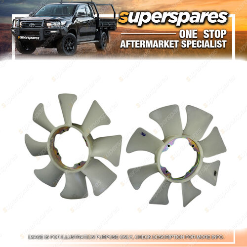 Engine Fan Blade for Holden Rodeo TF 25 28L Inline 4 Diesel 4Ja 4Jb