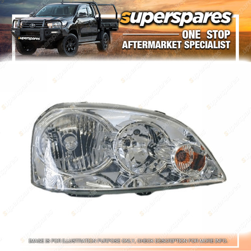 Head Light Right Hand Side for Holden Viva Jf Sedan/Wagon 10/2005-01/2009