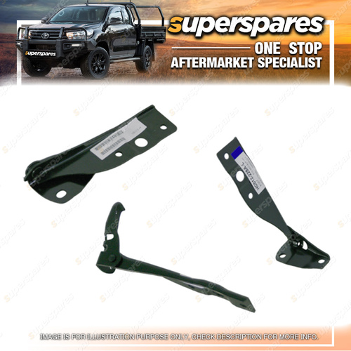 Superspares Left Bonnet Hinge for Honda Accord CD - CK 10/1993-07/2003