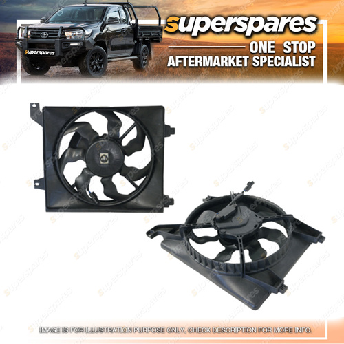 Superspares A/C Condenser Fan for Hyundai Accent MC 05/2006-12/2009