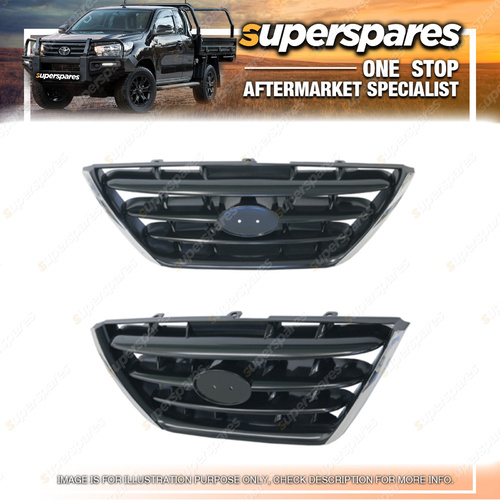 Superspares Front Bumper Grille for Hyundai Elantra XD 09/2003-07/2006