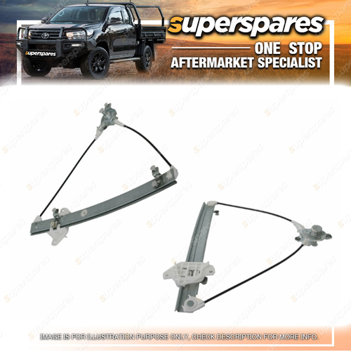 Left Front Window Regulator Manual for Hyundai Excel X3 09/1994-03/2000