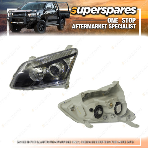Superspares Left Projector Headlight for Isuzu D Max Ls 07/2012-10/2016