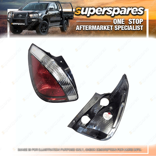 Superspares Left Tail Light for Kia Rio Hatchback JB 05/2005-09/2011