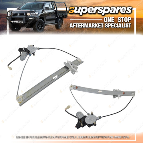 Right Front Electric Window Regulator With Motor for Mazda Tribute