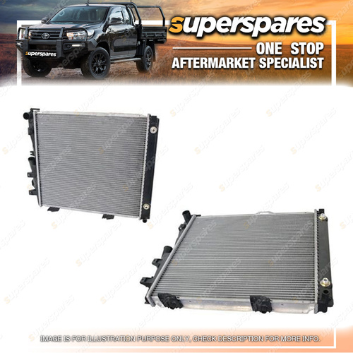 Superspares Radiator for Mercedes Benz Slk R171 09/2004 - ONWARDS