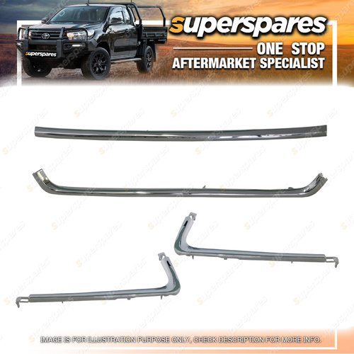 Superspares Front Bumper Bar Mould for Mitsubishi Asx XA Comes In 4 Pieces