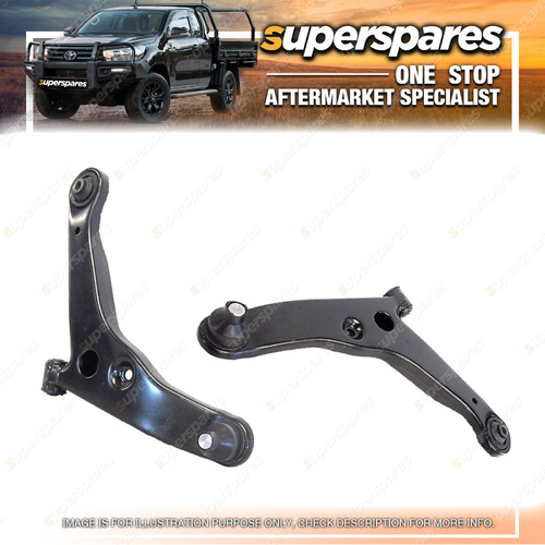 Superspares Front Left Lower Control Arm for Mitsubishi Lancer CG CH