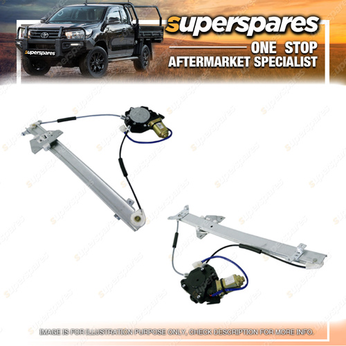 Left Electric Window Regulator for Mitsubishi Pajero NH - NK 05/1991-08/1997