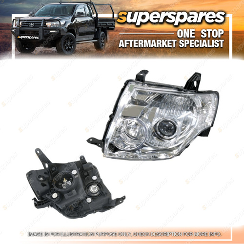 Left Headlight Electric With Motor for Mitsubishi Pajero Exceed Vrs NS NT