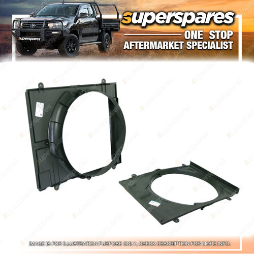 Radiator Fan Shroud for Mitsubishi Triton ML MN 2.4L Petrol-25L Turbo Diesel