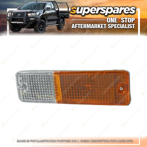Superspares Left Bumper Bar Blinker for Nissan 720 Ute 01/1980-12/1985