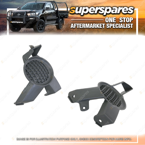 Superspares Left Fog Light Cover for Nissan Dualis J10 11/2007-03/2010