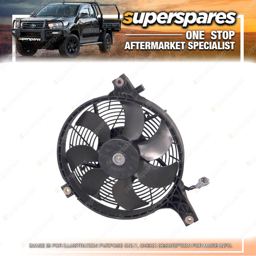 Superspares A/C Condenser Fan for Nissan Patrol GU 10/2001-05/2015 4 Pin