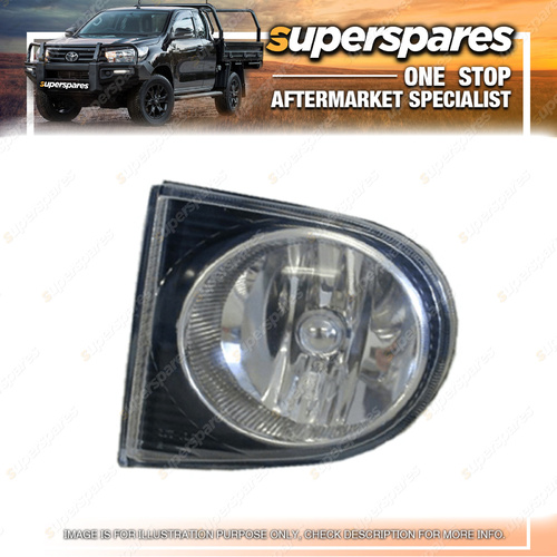 Superspares Left Hand Side Fog Light for Nissan Patrol GU 10/2001-09/2004
