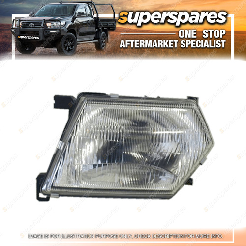 Superspares Left Headlight for Nissan Patrol Wagon Ute GU 12/1997-09/2001
