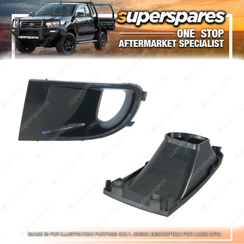 Superspares Left Fog Light Cover for Nissan Pulsar Sedan N16 07/2003-01/2005