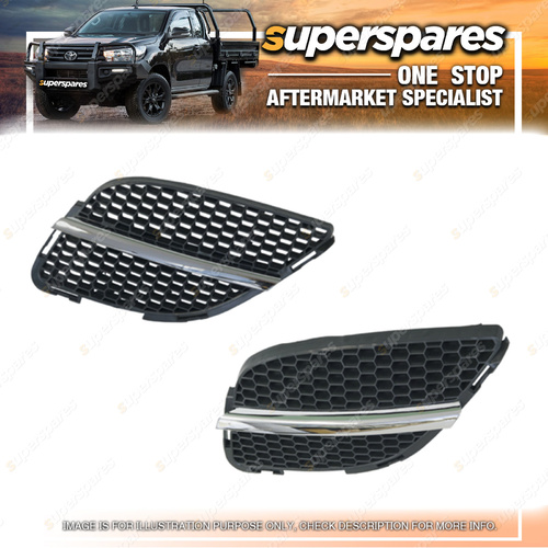 Superspares Left Hand Side Grille for Nissan Pulsar Hatchback N16 2002-2005