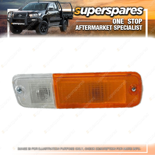 Superspares Left Bumper Bar Blinker for Nissan Stanza A10 1978-1979