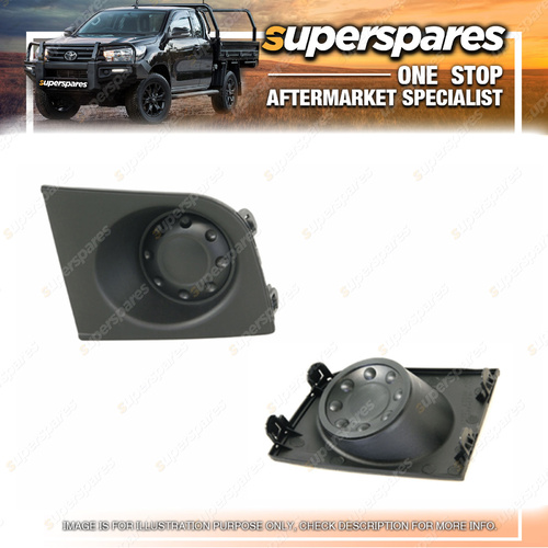 Superspares Left Fog Light Cover for Nissan Tiida C11 02/2006-11/2009