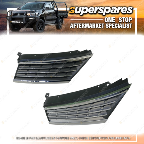 Superspares Left Grille for Nissan Tiida Sedan C11 02/2006-11/2009