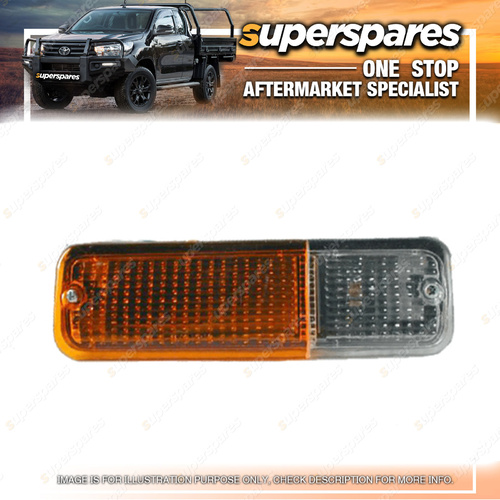 Superspares Right Bumper Bar Blinker for Nissan Urvan E23 07/1983-02/1987