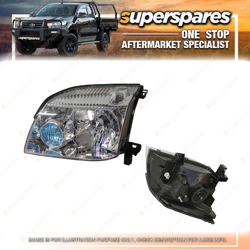 Superspares Left Headlight for Nissan X Trail T30 10/2001-08/2007
