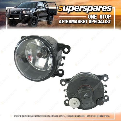 Superspares Fog Light LEFT or RIGHT for Renault Megane X64 05/2001 - 11/2004
