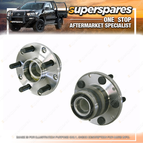 Superspares Rear Wheel Hub for Subaru Impreza GC GD Abs Type 04/1993-10/2000