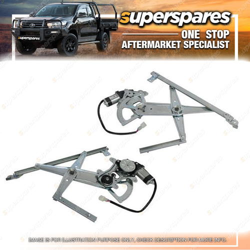 Front Electric Window Regulator Right for Subaru Outback BP 09/2003 - 09/2009