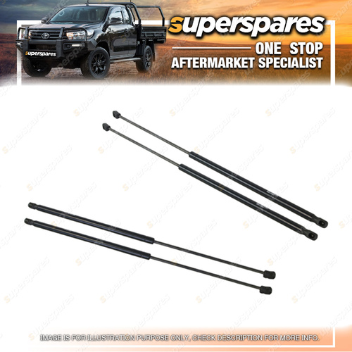 Pair of Bonnet Struts for Toyota Aurion GSV40 10/2006 - 03/2012 Strut Set