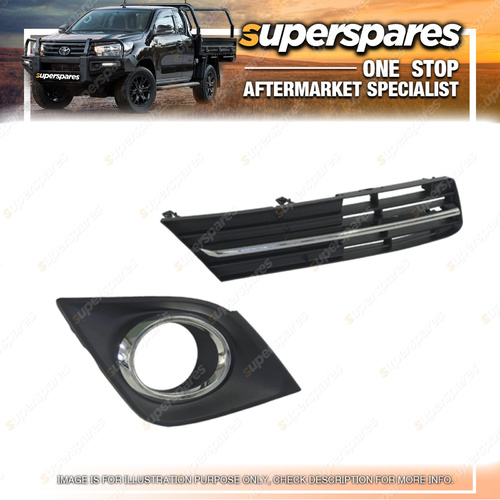 Right Fog Light Cover for Toyota Camry Atara ASV50 12/2011-12/2014