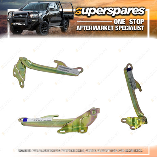 Superspares Left Bonnet Hinge for Toyota Corolla AE101 AE102 09/1994-09/1998