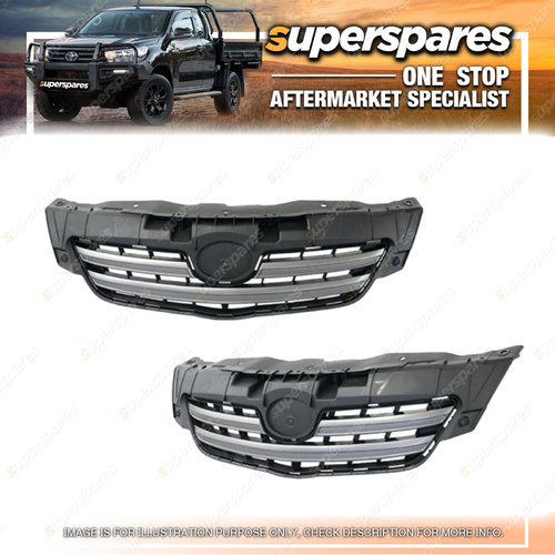 Front Front Grille for Toyota Corolla Sedan ZRE152 05/2007-09/2009