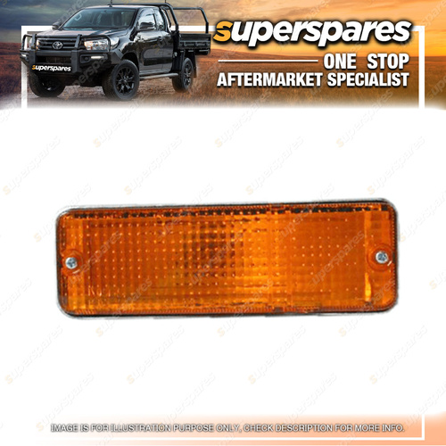 Superspares Right Bumper Bar Blinker for Toyota Crown MS12.3 1983-1988